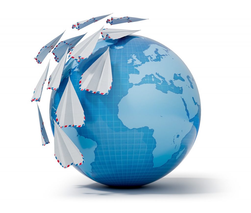 airplane paper, 3d render, continents-3876379.jpg